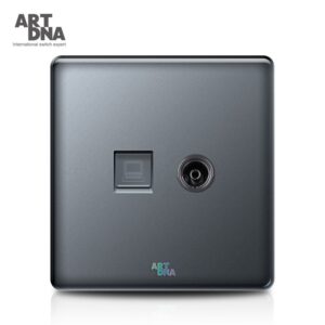 V12 Computer & TV Socket (CAT.6)