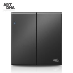 2 Gang Switch Full-Flat Switch With LED